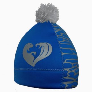 alooppa duality hat blue color silver details