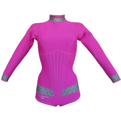 Alooppa 2mm neoprene Pink Springsuit