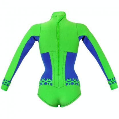 Womens 2mm Back Zip Surf Spring Wetsuit – Amore Jungle - Image 3