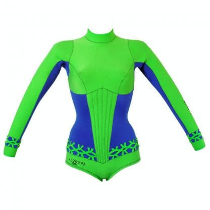 Womens 2mm Back Zip Surf Spring Wetsuit – Amore Jungle - Image 2