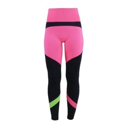 Flashing Neoprene & Lycra Body-Shaping Leggings - Image 2