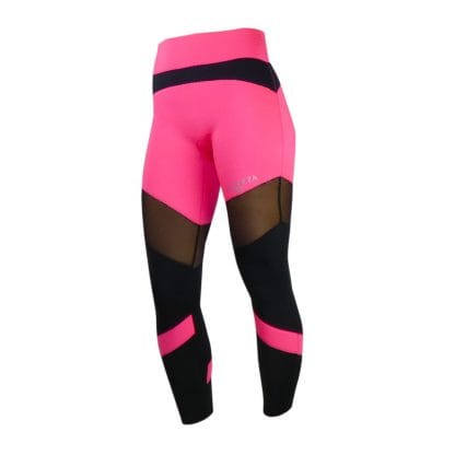 Pink Only High-Waist Neoprene & Lycra Leggings - Body Shaping