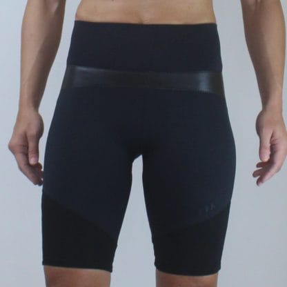 Brute High-Waist Neoprene Leggings Shorts - Body Shaping & Comfort - Image 2